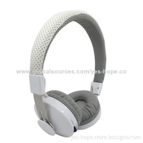 Adjustable Headband HI-FI Bluetooth Stereo Headset with Microphone